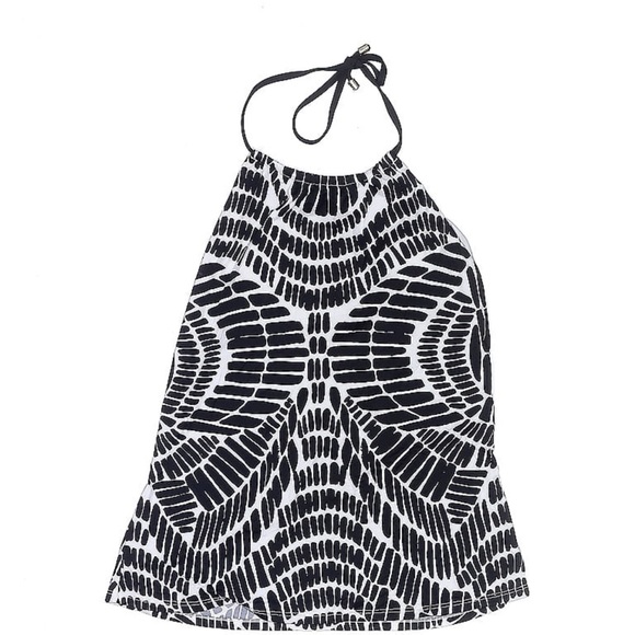 Bar III Kaleidoscope High Neck Tankini Top Only - Picture 6 of 9